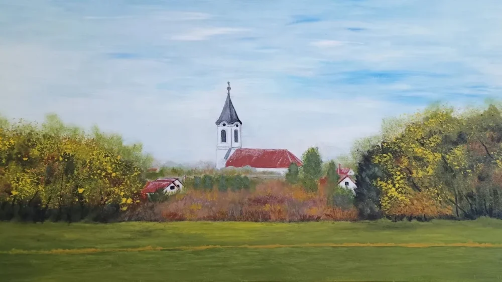 Madártávlatból... (Mb., Református Templom)